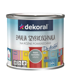 Emalia DEKORAL AKRYLUX szara komórka 0,5L