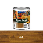 Lakierobejca do drewna LUXDECOR dąb 0,75L