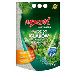 Nawóz wieloskładnikowy AGRECOL iglaki granulat1kg 