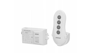 Bezprzewodowy 3-kanałowy sterownik oświetlenia z pilotem ORNO OR-GB-44
