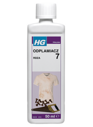 Odplamiacz do usuwania plam z rdzy z odzieży HG 20ml