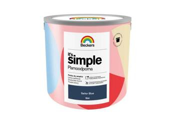Farba plamoodporna BECKERS IT'S SIMPLE Sailor blue 2,5L