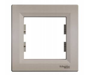 Ramka 1 poziom SCHNEIDER Asfora brąz EPH5800169