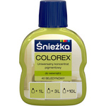 Pigment do farb ŚNIEŻKA COLOREX 40 Seledynowy 100ml