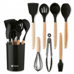 Komplet 7 przyborów kuchennych TADAR PEMI w stojaku