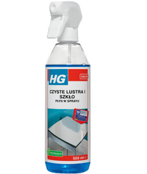 Czyste lustra i szkło - płyn w sprayu HG 500 ml