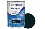 Farba olejno-alkidowa DEKORAL EMAKOL STRONG czarny mat 0,9L