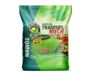 Nawóz na Trawnik Mech OGRÓD START 2kg