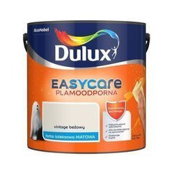 Farba matowa DULUX EASYCARE vintage beżowy 5L