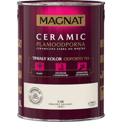 ﻿﻿Farba MAGNAT CERAMIC Perłowy Dolomit 5L