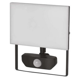 Naświetlacz LED TAMBO z czujnikiem PIR, 30 W, 3000 lm, czarny