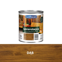 Lakierobejca do drewna LUXDECOR dąb 0,75L