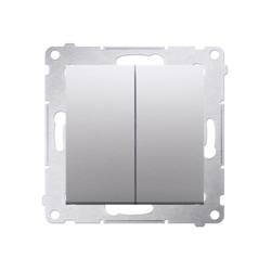 Łącznik świecznikowy SIMON 54 10AX DW5.01/43 srebrny mat