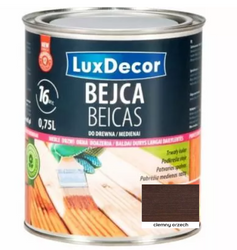 Bejca do drewna LUXDECOR ciemny orzech 0,75L