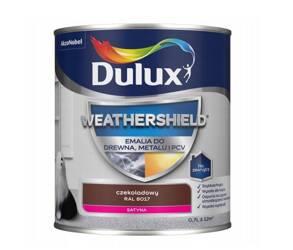 Emalia DULUX Weathershield drewno,metalu czek 0,7L