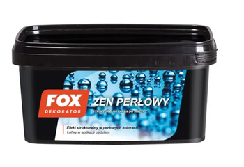 Farba dekoracyjna FOX ZEN PERŁOWY krem kokosowy 1L