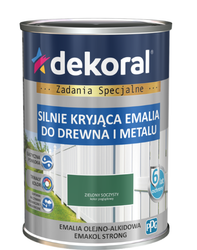 Farba olejno-alkidowa DEKORAL EMAKOL STRONG zielony soczysty 0,2L