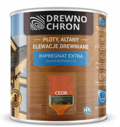 Impregnat Extra Powłokotwórczy DREWNOCHRON Cedr 2.5L