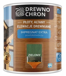 Impregnat Extra Powłokotwórczy DREWNOCHRON Zielony 2.5L