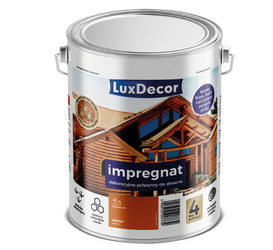 Impregnat dekoracyjno-ochronny LUXDECOR Kasztan 2,7L