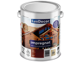 Impregnat dekoracyjno-ochronny LUXDECOR Mahoń 2,7L