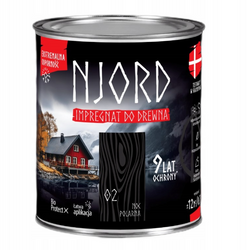 Impregnat elewacji drewna NJORD noc polarna 2,5L