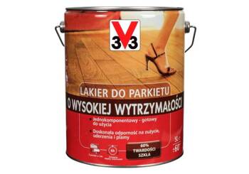 Lakier do parkietu V33 jednokompaktowy mat 5L 