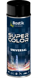 Lakier uniwersalny BOSTIK SUPER COLOR czarny połysk 0,4L