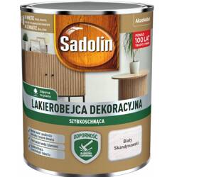 Lakierobejca SADOLIN Dekor 0,2L satyna biały skand