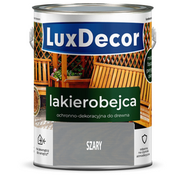 Lakierobejca do drewna LUXDECOR szary 2,2L