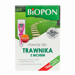 Nawóz do trawnika z mchem BIOPON 1kg