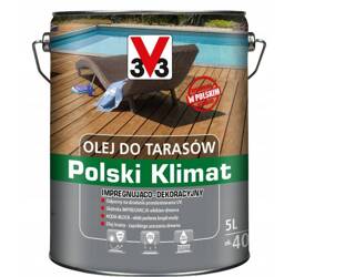 Olej do tarasów V33 POLSKI KLIMAT dąb 5L