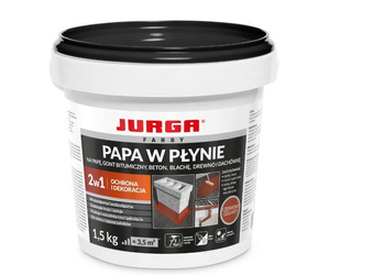 Papa w płynie JURGA 1,5kg czerwony ceglasty