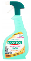 Płyn do czyszczenia kuchni Cytrusowy SANYTOL 500ml