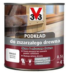 Podkład do zszarzałego drewna V33 0.5L