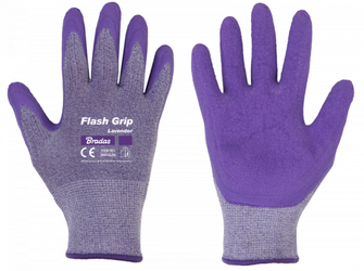 Rękawice ochronne FLASH GRIP LAVENDER, rozmiar 6 BRADAS RWFGLR6