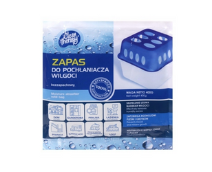 WKŁAD ZAPAS DO POCHŁANIACZA WILGOCI BEZZAPACH 400g