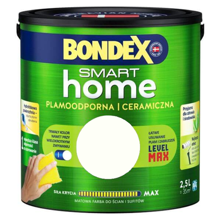 Bondex smart home biała perła 2,5 L