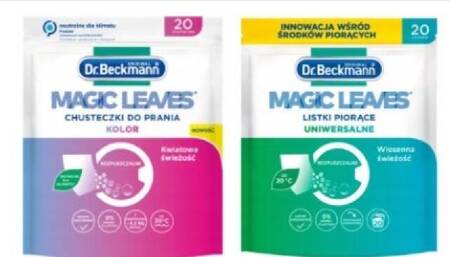 Chusteczki do prania DR BECKMANN Magic Leaves 20sz