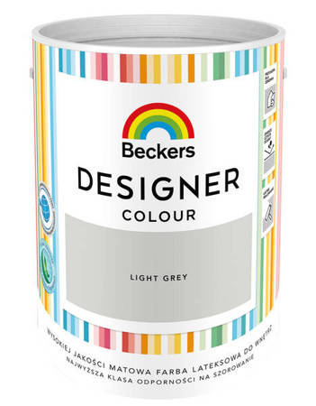 Farba BECKERS DESIGNER COLOUR Light Grey 5L