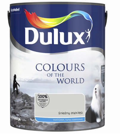 Farba Dulux Kolory Świata Śnieżny Zaprzęg 5L