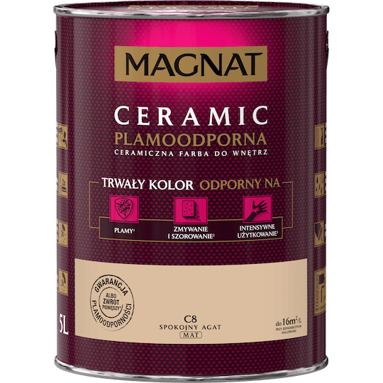 Farba MAGNAT CERAMIC Spokojny Agat 2.5L 