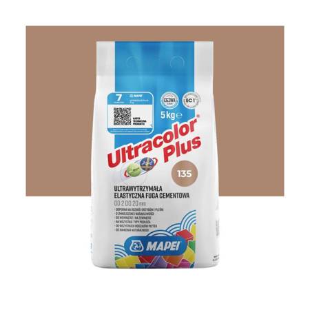 Fuga Cementowa MAPEI Ultracolor Plus 135 Złoty Pył 5kg