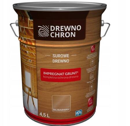 Impregnat Extra Grunt R DREWNOCHRON bezbarwny 4,5L