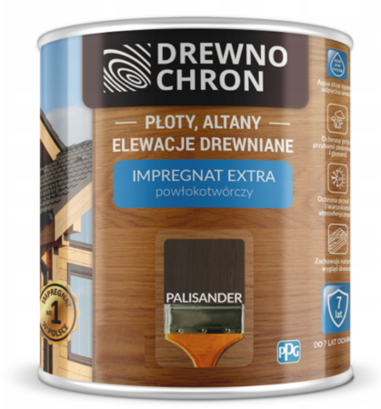 Impregnat Extra Powłokotwórczy DREWNOCHRON Palisander 2.5L