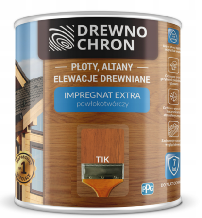 Impregnat Extra Powłokotwórczy DREWNOCHRON Tik 0.75L