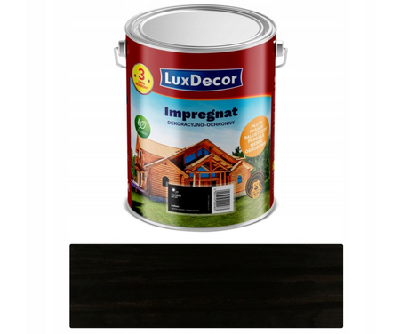 Impregnat dekoracyjno-ochronny LUXDECOR Heban 10L