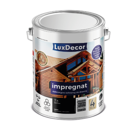 Impregnat dekoracyjno-ochronny LUXDECOR Heban 2,7L