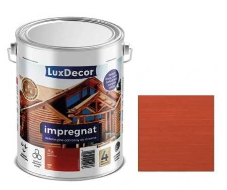 Impregnat do drewna dekoracyjno-ochronny LUXDECOR Cedr 4,5L