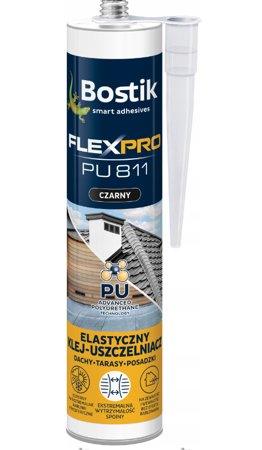 Klej poliuretanowy BOSTIK FLEX PRO czarny 300ml